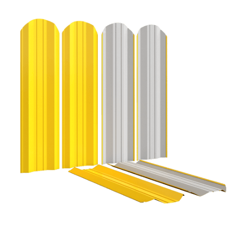 Штакетник для забора М-образный Эко в Шымкенте