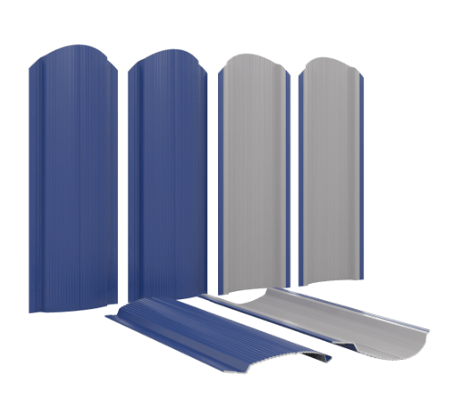 Штакетник для забора Фигурный Полукруглый в Шымкенте