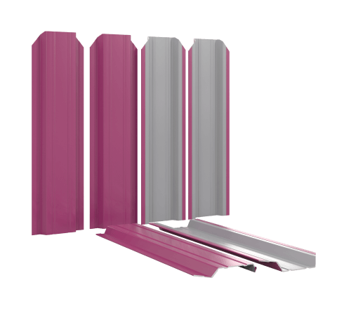 Штакетник для забора П-образный узкий в Шымкенте